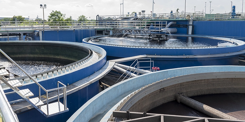 water safety processing - Water safety processing is reflected in your utility bill – including costs for chemical treatments and generic testing. - photo of water treatment facility