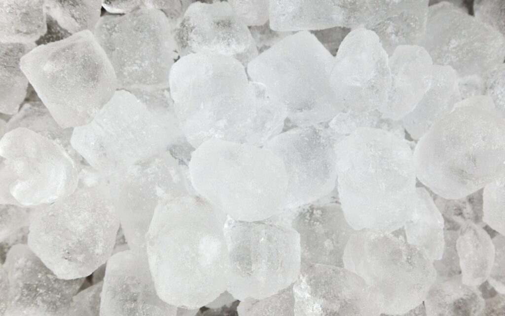 salt ice cubes