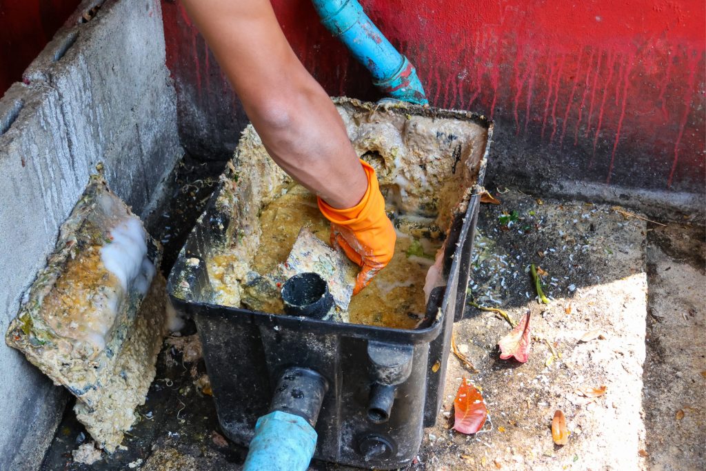 Avoid Pouring Grease Down the Drain